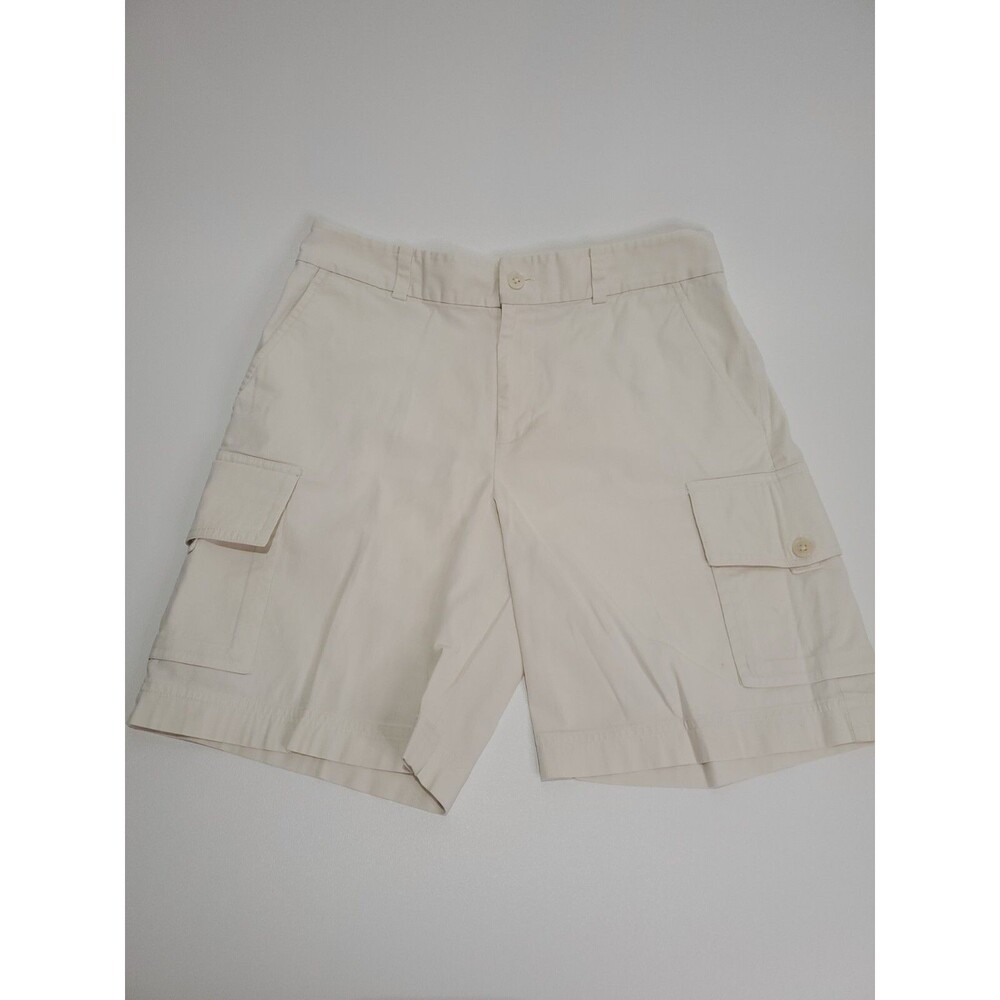 Lauren Ralph Lauren Women's 100% Cotton Shorts, Size 4, White